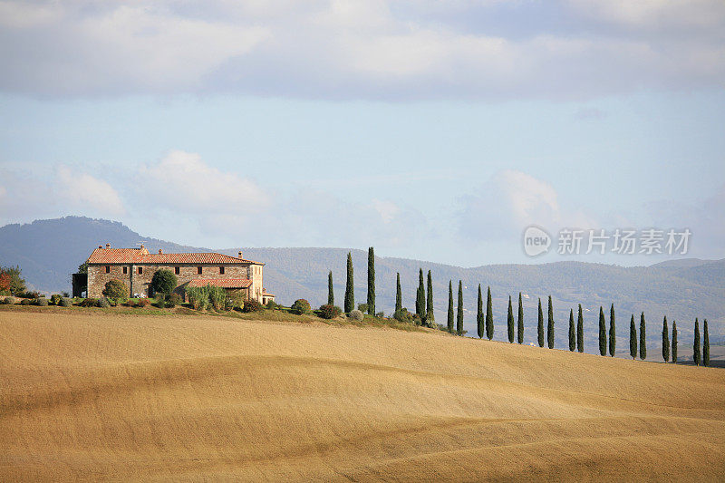 Val d'Orcia别墅，意大利托斯卡纳